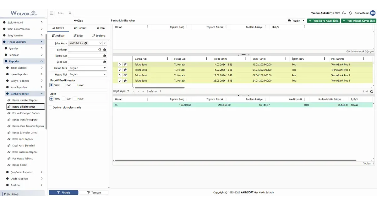 WolvoxCloud · Program görünümü 3
